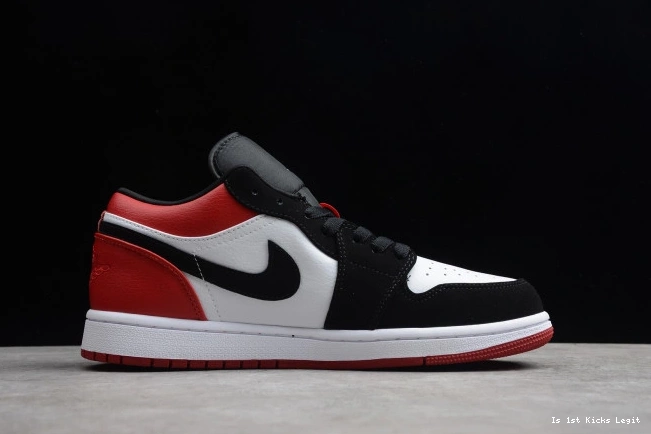 Low Toe 1 Black Air 553558-116 Jordan 0821